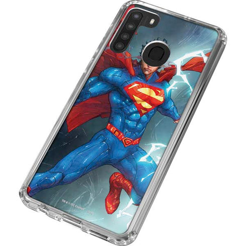 DC Comics Superman Secret and Lies #2 Cover New 52 Galaxy A21 Clear Case