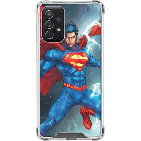 DC Comics Superman Secret and Lies #2 Cover New 52 Galaxy A72 5G Clear Case