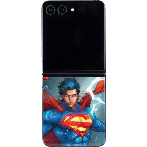 DC Comics Superman Elements Galaxy Z Flip5 5G Skin