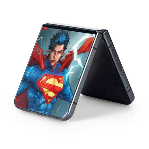 DC Comics Superman Elements Galaxy Z Flip5 5G Skin