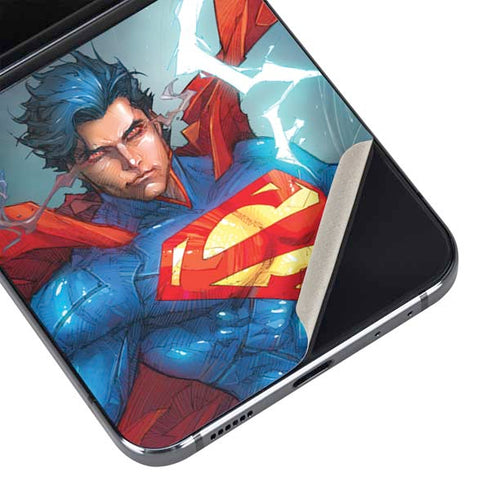 DC Comics Superman Elements Galaxy Z Flip5 5G Skin