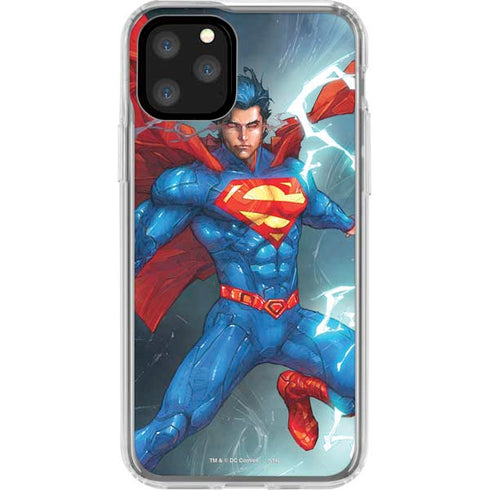 DC Comics Superman Elements iPhone 11 Pro Clear Case