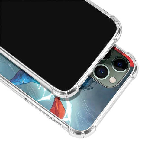 DC Comics Superman Elements iPhone 11 Pro Max Clear Case