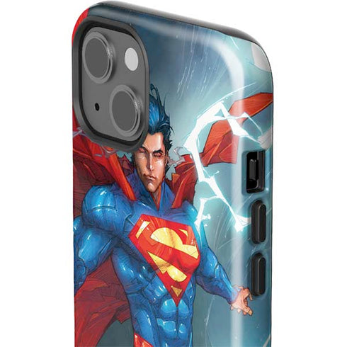 DC Comics Superman Elements iPhone 15 Plus Impact Case