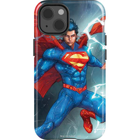 DC Comics Superman Elements iPhone 15 Impact Case
