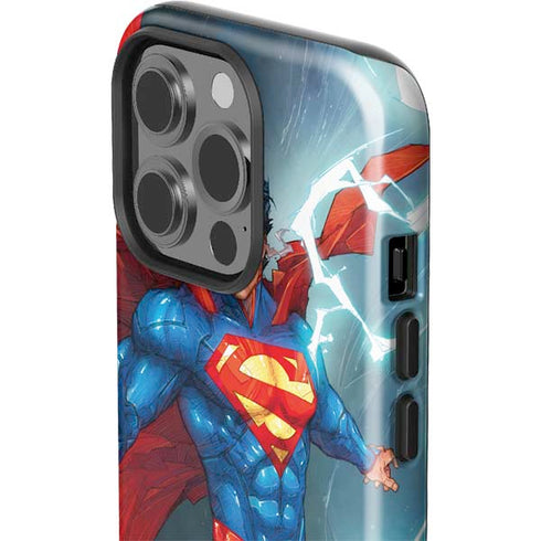 DC Comics Superman Elements iPhone 15 Pro Impact Case