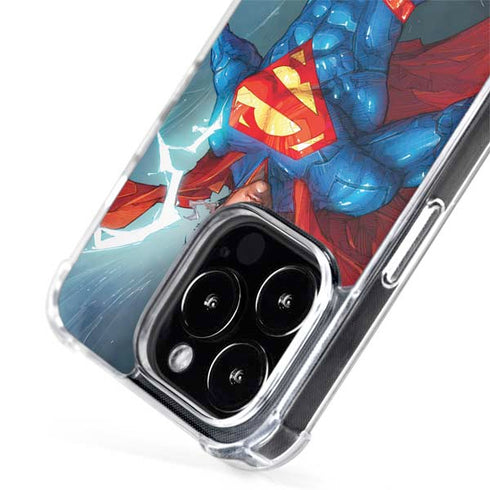 DC Comics Superman Elements iPhone 15 Pro Max MagSafe Case