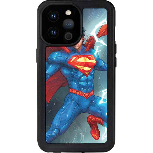 DC Comics Superman Secret and Lies #2 Cover New 52 iPhone 14 Pro Max Waterproof Case