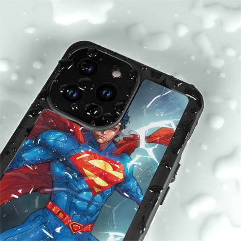 DC Comics Superman Secret and Lies #2 Cover New 52 iPhone 14 Pro Max Waterproof Case