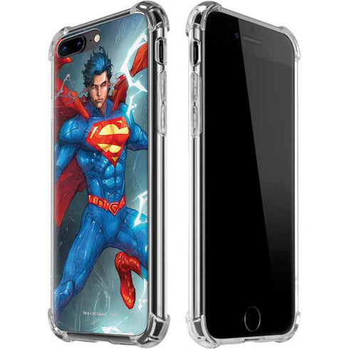 DC Comics Superman Elements iPhone 7/8 Plus Clear Case