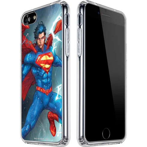 DC Comics Superman Secret and Lies #2 Cover New 52 iPhone SE (2nd & 3rd Gen) Clear Case