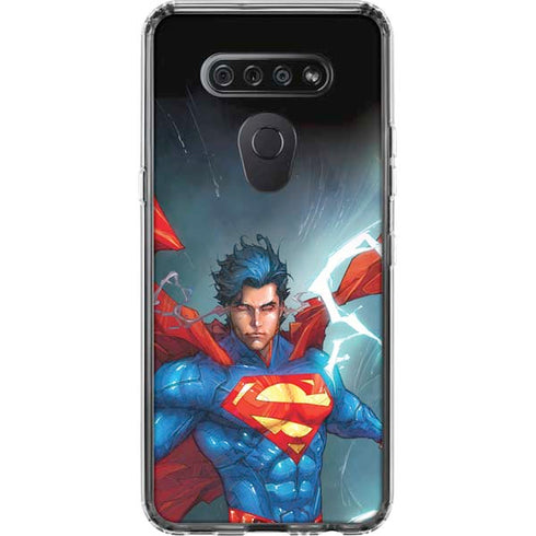 DC Comics Superman Elements LG K51/Q51 Clear Case