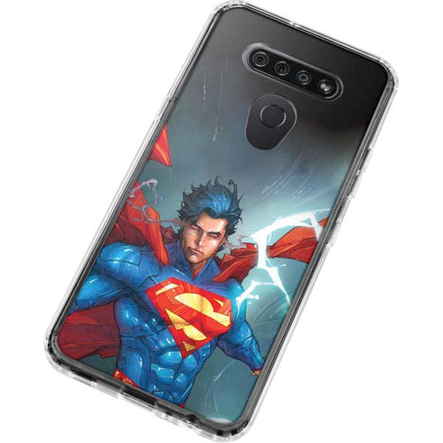 DC Comics Superman Elements LG K51/Q51 Clear Case