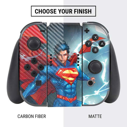 DC Comics Superman Secret and Lies #2 Cover New 52 Nintendo Switch Bundle Skin