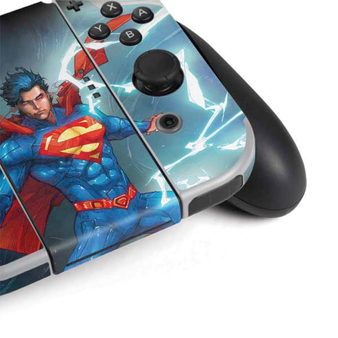 DC Comics Superman Secret and Lies #2 Cover New 52 Nintendo Switch OLED (2021) Skin