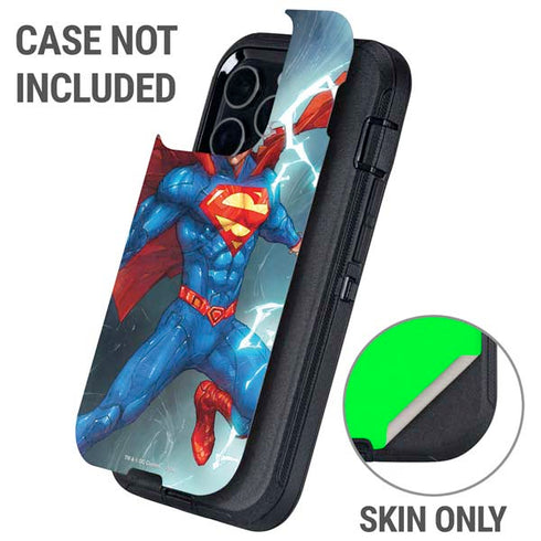 DC Comics Superman Elements Otterbox Defender iPhone Skin