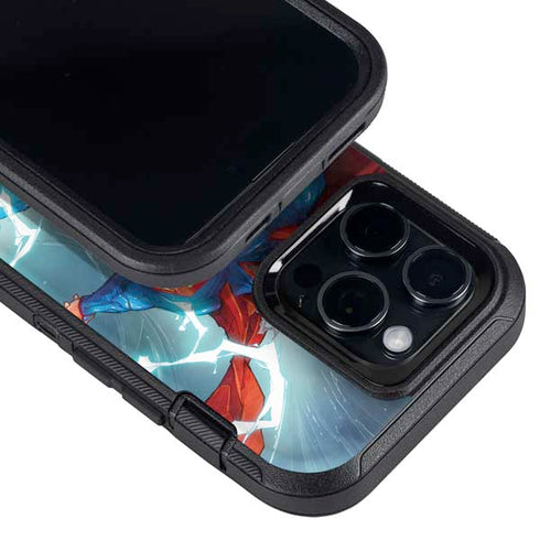 DC Comics Superman Elements Otterbox Defender iPhone Skin