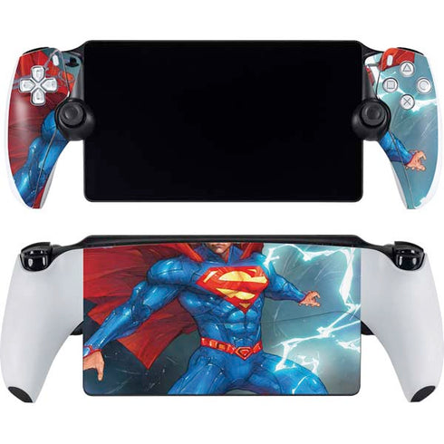 DC Comics Superman Elements PlayStation Portal Remote Player Skin