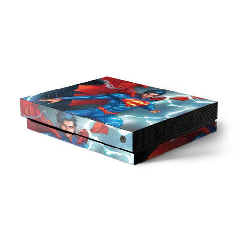 DC Comics Superman Secret and Lies #2 Cover New 52 Xbox One X Console Skin