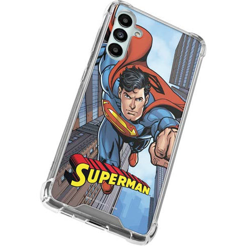 DC Comics Superman Flying Pose Galaxy A14 5G Clear Case