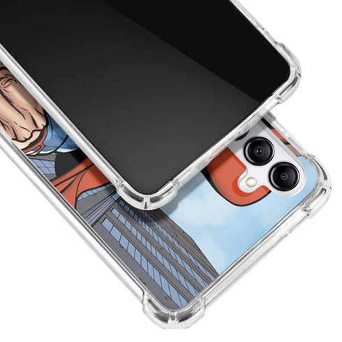 DC Comics Superman Flying Pose Galaxy A14 5G Clear Case