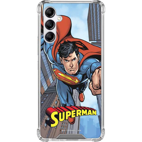 DC Comics Superman Flying Pose Galaxy A15 5G Clear Case
