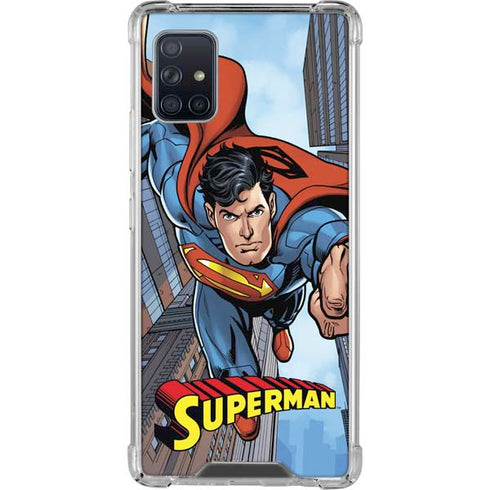 DC Comics Superman Flying Pose Galaxy A51 5G Clear Case