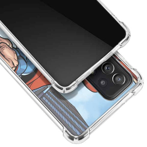DC Comics Superman Flying Pose Galaxy A52 5G Clear Case