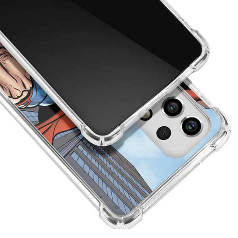 DC Comics Superman Flying Pose Galaxy A53 5G Clear Case
