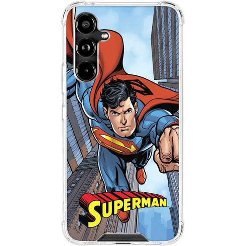 DC Comics Superman Flying Pose Galaxy A54 5G Clear Case
