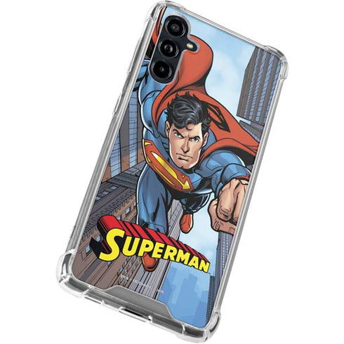 DC Comics Superman Flying Pose Galaxy A54 5G Clear Case