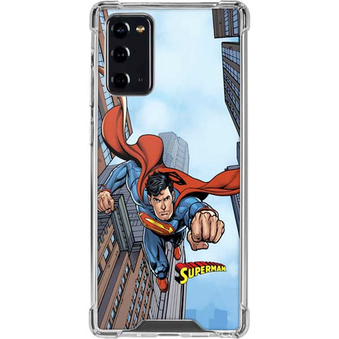 DC Comics Superman Flying Pose Galaxy Note20 5G Clear Case