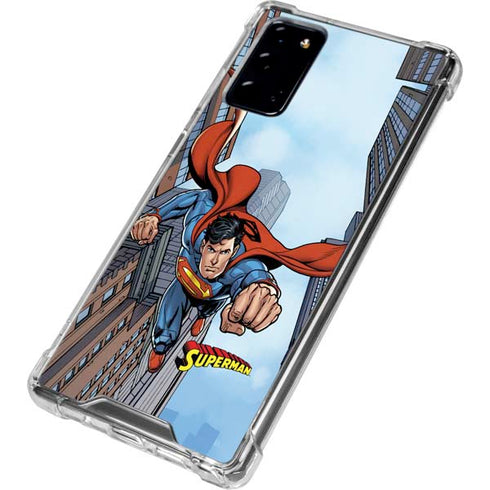 DC Comics Superman Flying Pose Galaxy Note20 5G Clear Case