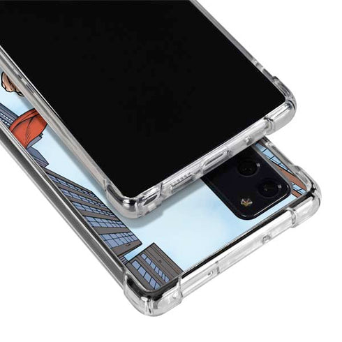 DC Comics Superman Flying Pose Galaxy Note20 5G Clear Case