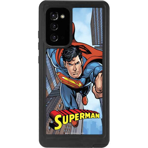 DC Comics Superman Flying Pose Galaxy Note20 5G Waterproof Case