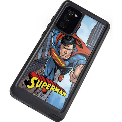DC Comics Superman Flying Pose Galaxy Note20 5G Waterproof Case
