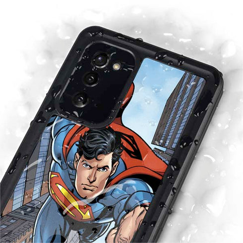 DC Comics Superman Flying Pose Galaxy Note20 5G Waterproof Case