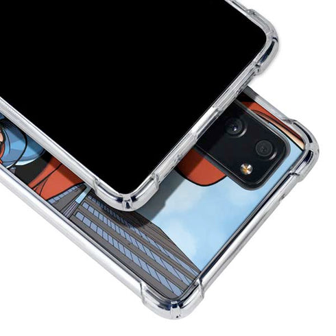 DC Comics Superman Flying Pose Galaxy S20 FE Clear Case