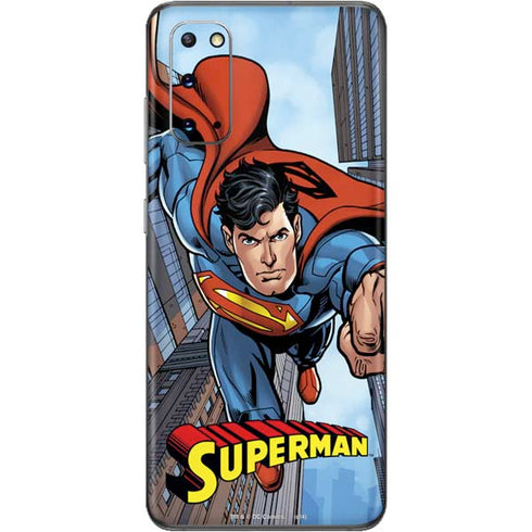 DC Comics Superman Flying Pose Galaxy S20 Skin