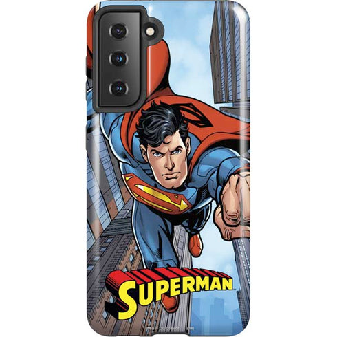DC Comics Superman Flying Pose Galaxy S21 5G Pro Case