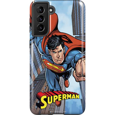 DC Comics Superman Flying Pose Galaxy S21 Plus 5G Pro Case