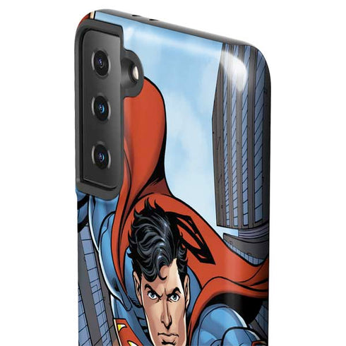 DC Comics Superman Flying Pose Galaxy S21 Plus 5G Pro Case