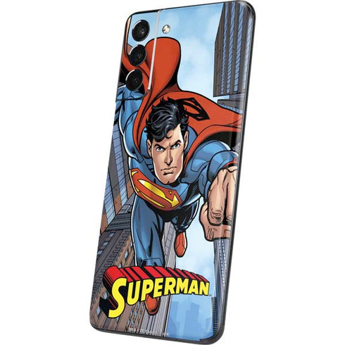 DC Comics Superman Flying Pose Galaxy S21 Plus 5G Skin