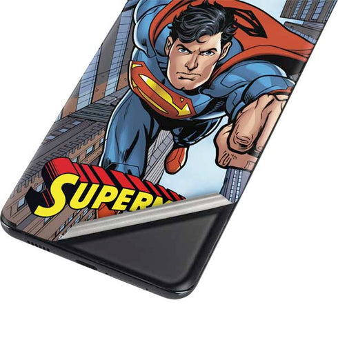 DC Comics Superman Flying Pose Galaxy S21 Ultra 5G Skin