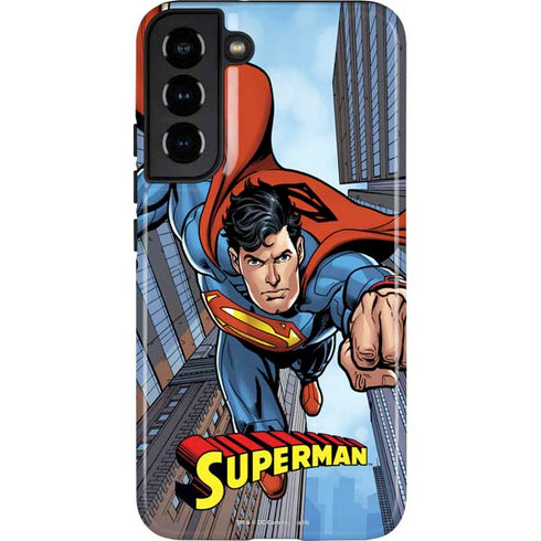 DC Comics Superman Flying Pose Galaxy S22 Plus Pro Case