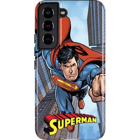 DC Comics Superman Flying Pose Galaxy S22 Pro Case