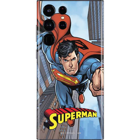 DC Comics Superman Flying Pose Galaxy S22 Ultra Skin