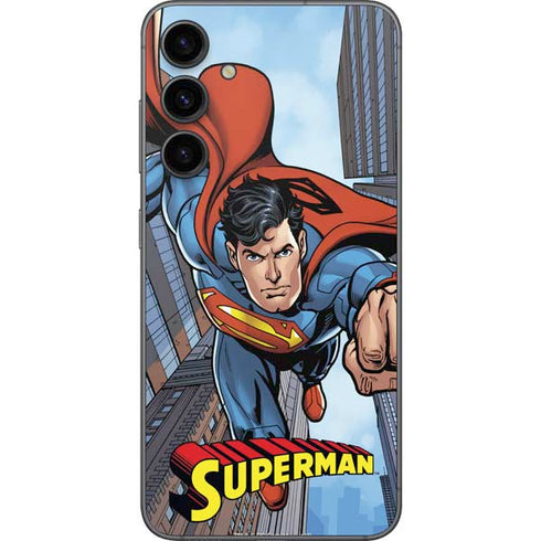 DC Comics Superman Flying Pose Galaxy S23 FE Skin