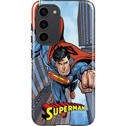 DC Comics Superman Flying Pose Galaxy S23 Plus Pro Case