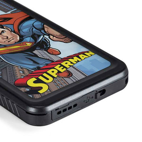 DC Comics Superman Flying Pose Galaxy S23 Waterproof Case